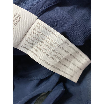 Abercrombie & Fitch Women's Navy Blue High Rise Straight Trousers Pants Size 31