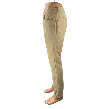 Lululemon Commission Men's High Rise Straight Chino Khaki Denim Jeans Pants 32