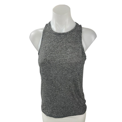 Outdoor Voices Gray High Neck Sleeveless  Yoga Activewear Athletic Tank Top XS