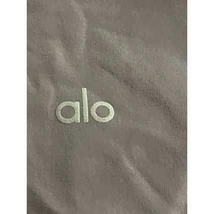 Alo Yoga Gray High Rise Skinny Yoga Gym Athletic Activewear Leggings Pants S/M