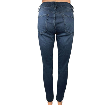 DL1961 Women's Blue Dark Wash Emma Power Skinny Legging Denim Jeans Size 28