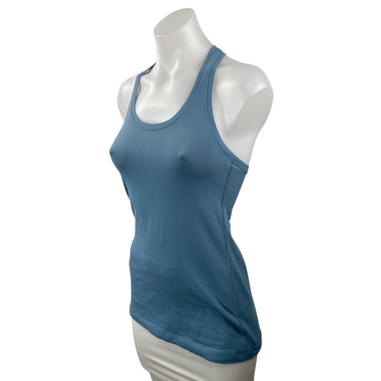 Lululemon Women's Blue Racerback Yoga Running Workout Athletic Tank Top Size 0