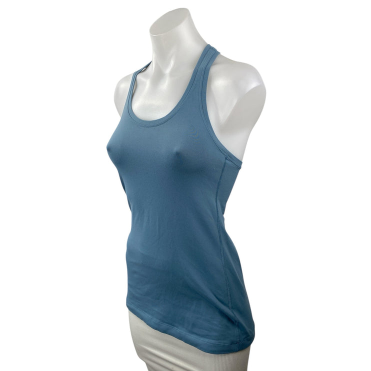 Lululemon Women's Blue Racerback Yoga Running Workout Athletic Tank Top Size 0