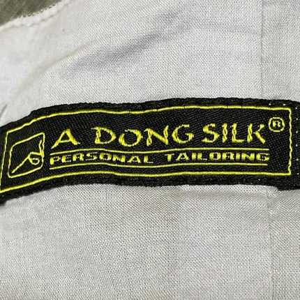 A Dong Silk Gray Sleeveless Tie Cami Square Neck A Line Fit & Flare Midi Dress S