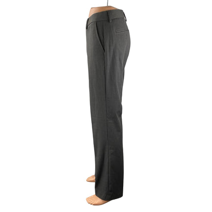 Kenneth Cole Reaction Gray High Rise Straight Chino Trousers Dress Pants 33/32