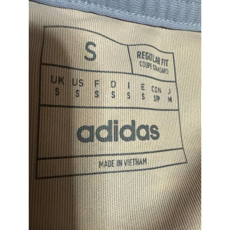 Adidas Club Tennis Men's Purple Beige Graphic Short Sleeve T Shirt Tee Top Sz S