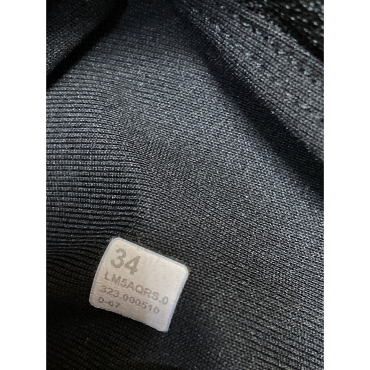 Lululemon Men's Black Mid Rise Straight Leg Casual Chino Trousers Pants Size 34