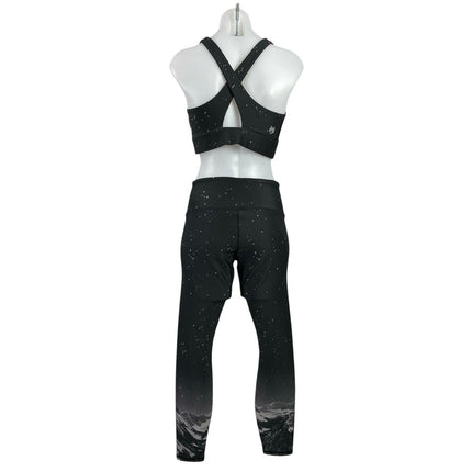 Greyson Luna Ghost Dancer Yoga Gym Athletic Sports Bra Leggings Activewear Set M