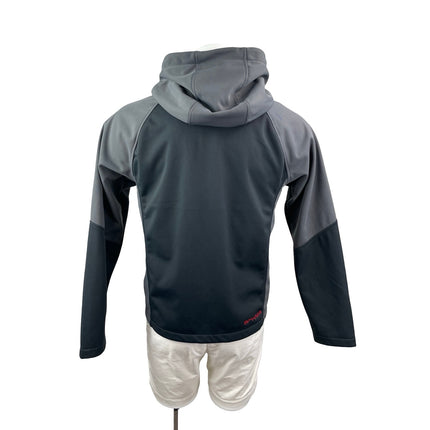 Spyder Mendoza Softshell Men's Black Colorblock Hooded Fleece Full Zip Jacket S