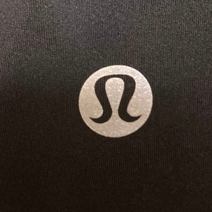 Lululemon Speed Wunder Under Black Speckle Shine Athletic Leggings Pants Size 6