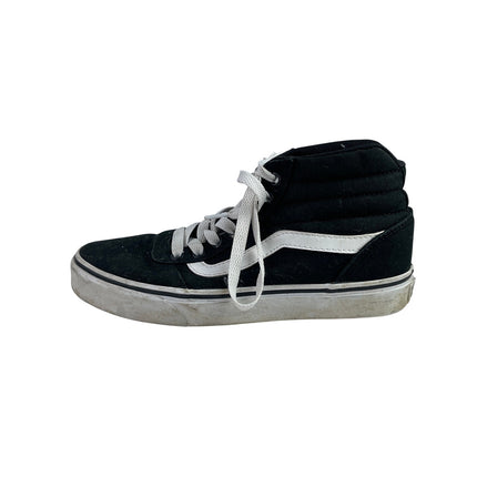 Vans Ward Women's Black Canvas Lace Up High Top Skate Sneakers Shoes Size 6