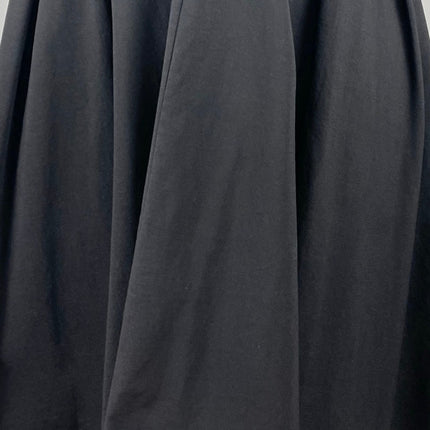 Unique Vintage Black Sweetheart Cap Sleeve Pleated Midi Flare A-Line Dress Sz 4X