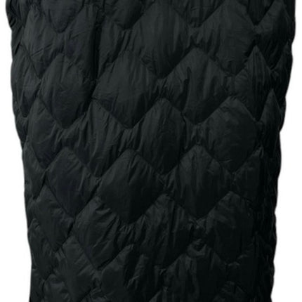 Uniqlo Ultra Light Down Black Quilted Sleeveless Long Tank Sweater Vest Top Sz L