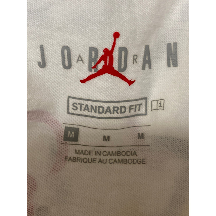 Jordan Jumpman Air Men's White Graphic Sleeveless Athletic Activewear Tank Top M