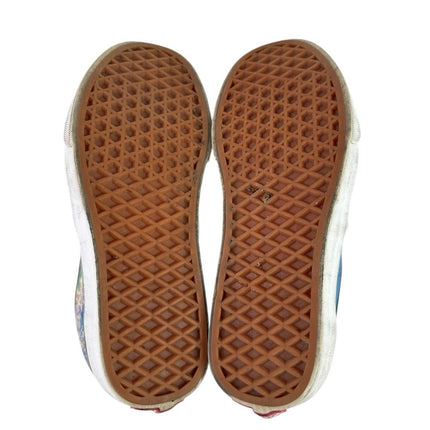 MoMA Claude Monet Multicolor Tie Dye Lace Up Sneakers Shoes Mens 5.5 Womens 7