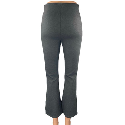 NEW Old Navy Stevie Women's Gray High Rise Flared Bootcut Trousers Pants Size XS