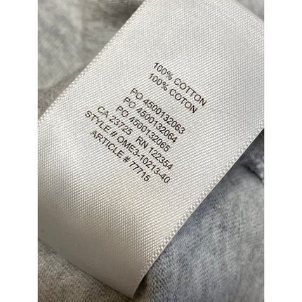 Aritzia TNA Women's Gray Long Sleeve Crew Neck Boxy Cropped Sweatshirt Top Sz S