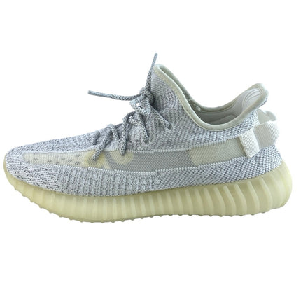 Adidas Yeezy Boost 350 V2 White Gray Knit Lace Up Athletic Sneakers Shoes Sz 9.5