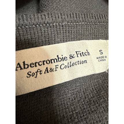 Abercrombie & Fitch Soft Gray Knit Sleeveless Cami Camisole Tank Crop Top Size S