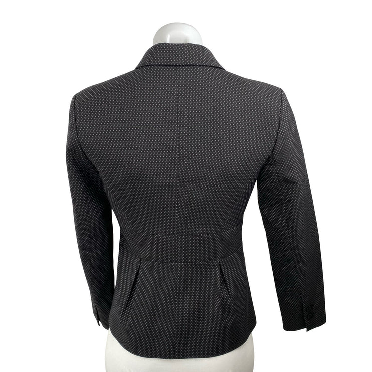 Halogen Women's Notched Collar Long Sleeve Single Breasted Blazer Coat Jacket 0P