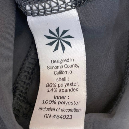 Athleta Women's Gray Mid Rise Activewear Fitness Workout Running Shorts Size S