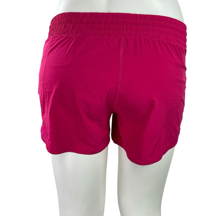 Lululemon Hotty Hot II Women's Pink Gym Workout Athletic Running Shorts Size 12