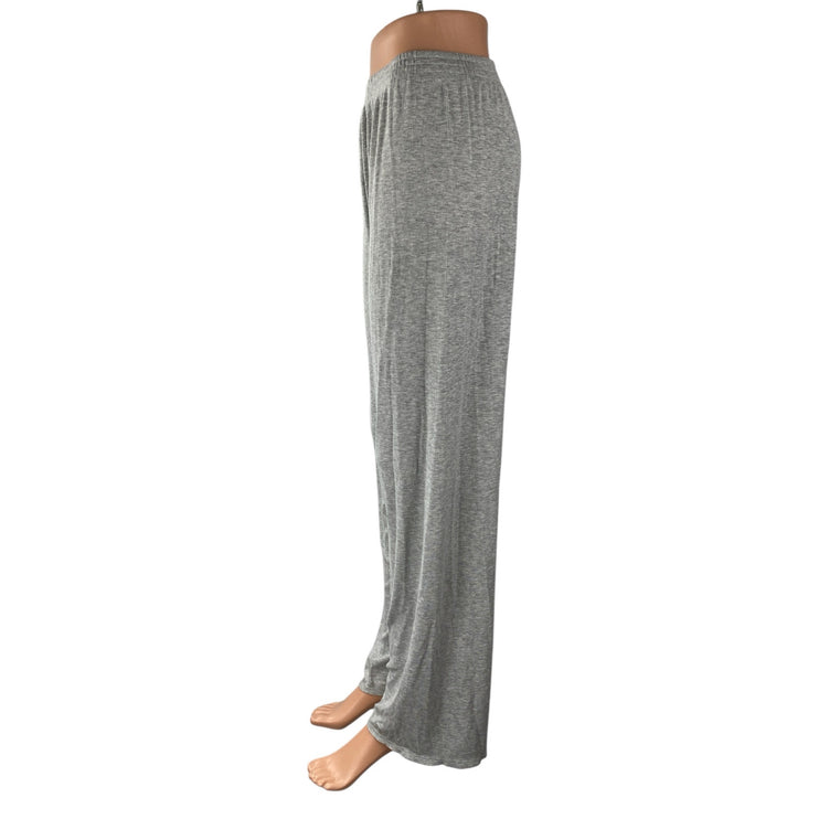 NAP 100% Cashmere Gray High Rise Yoga Athletic Activewear Trousers Sweat Pants M