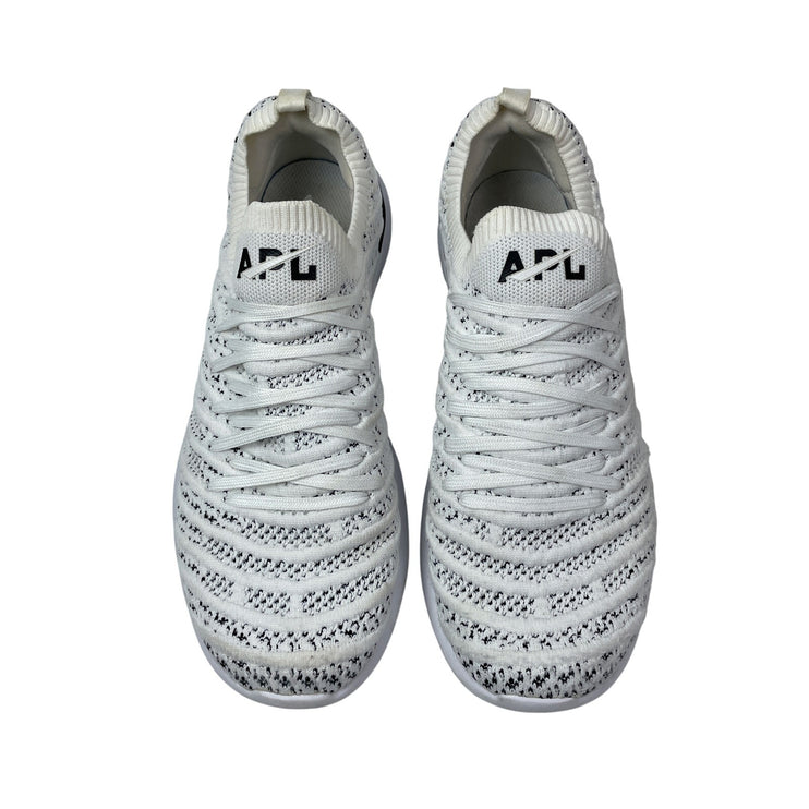 APL Techloom Wave Women's White Black Slip On Workout Athletic Running Shoes 8.5