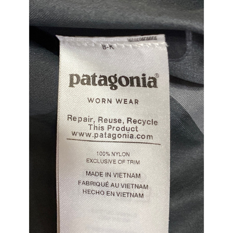 Patagonia Men's Black Full Zip Long Sleeve Hooded Hoodie Windbreaker Jacket Sz M