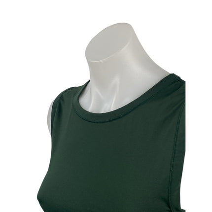 Aritzia Sunday Best Sinch Seamless Women's Green Sleeveless Crop Cami Tank Top M