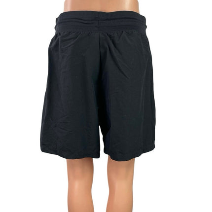 Nike Sportswear Black High Rise Drawstring Gym Athletic Activewear Shorts Size M