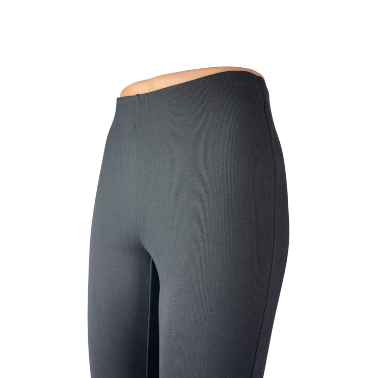 Aritzia Wilfred Women's Black Mid Rise Bootcut Flare Trousers Leggings Pants XS