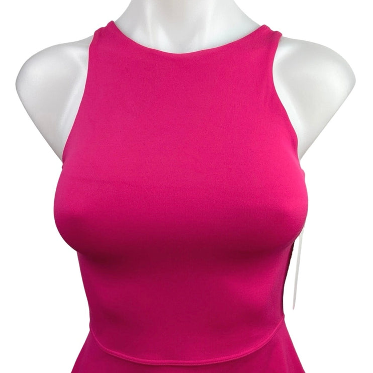 NEW Athleta Conscious Pink Racerback Tennis Golf  Mini Fit & Flare Dress Sz XXS