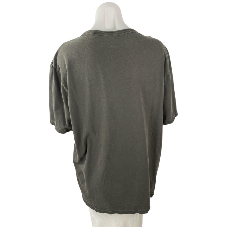 Madewell All Day Tee Oversized Gray Short Sleeve Crew Neck Boxy T-Shirt Top XL