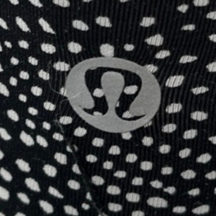 Lululemon Invigorate Black Polka Dot Sleeveless Racerback Sports Bra Tank Top 4