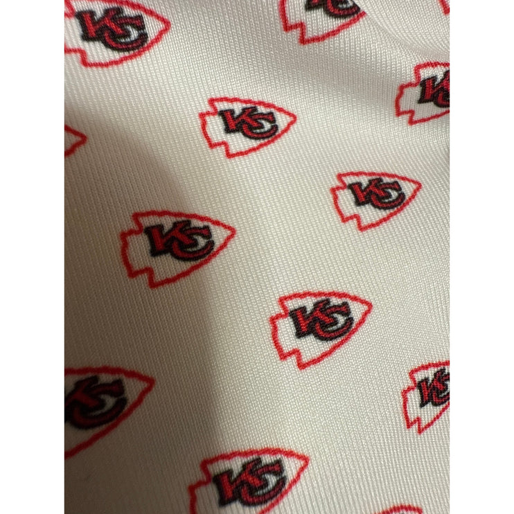 NEW Greyson Kansas City Chiefs Mens NFL Football Short Sleeve Polo Shirt Top L