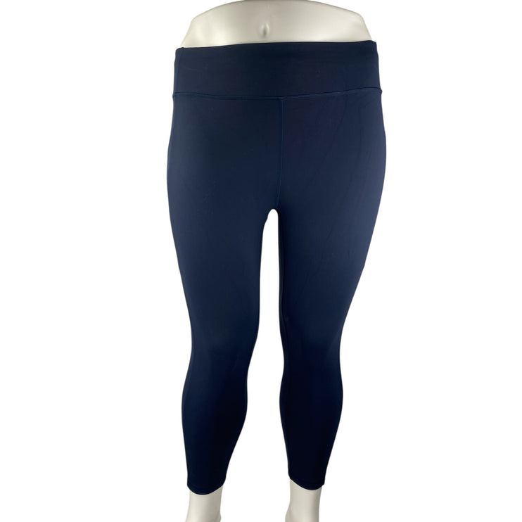 Lululemon Invigorate Navy Blue High Rise Athletic Workout Yoga Leggings Pants 16