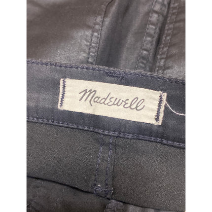 Madewell Women's Black High Rise Skinny Jeggings Motorcycle Trousers Pants Sz 26