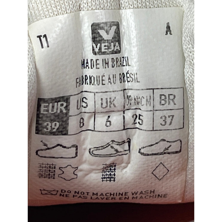 VEJA Venturi Women's White Mesh Round Toe Lace Up Athletic Sneakers Shoes Size 8