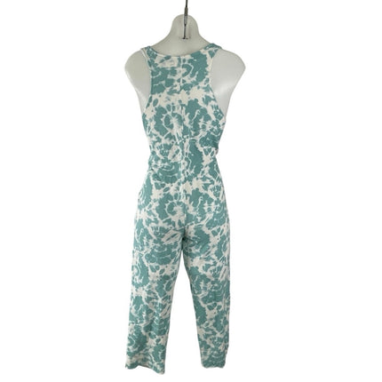 Colsie Tie Dye Fleece Casual Lounge Sleepwear Tank Playsuit Jumpsuit Romper XS