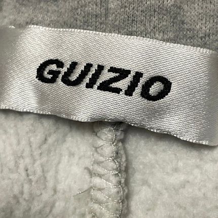 Guizio Women's Heather Gray Fleece High Rise Pull On Jogger Sweat Pants Size S