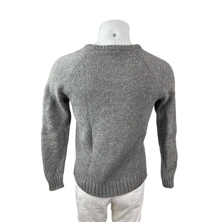 Hawkings McGill Men's Gray Long Sleeve Knit Crew Neck Cozy Sweater Top Size S