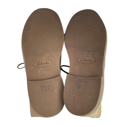 Clarks Originals Desert Taupe Beige Suede lace Up Round Toe Ankle Boots Size 11
