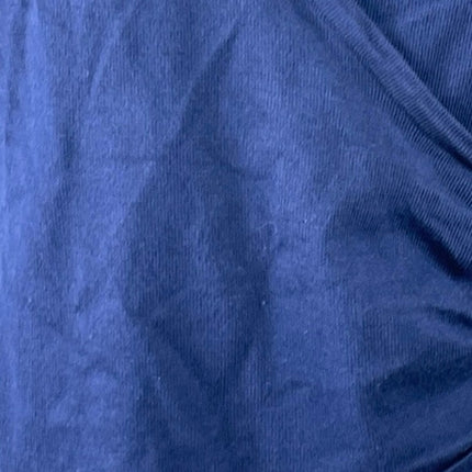 APT. 9 Womens Blue Short Puff Sleeve Scoop Neck Knit Pullover Blouse Top Size SP