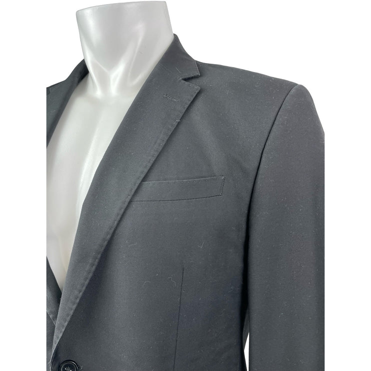 Vitarelli Men's Gray Peak Lapel Long Sleeve Blazer Suit Sport Coat Jacket 42R