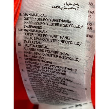 Adidas x Ivy Park Women's Red Latex Patent Faux Leather Vegan Trousers Pants M