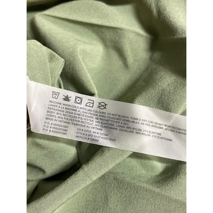 Aritzia TNAction Women's Green High Rise Yoga Athletic Activewear Skort Skirt XS