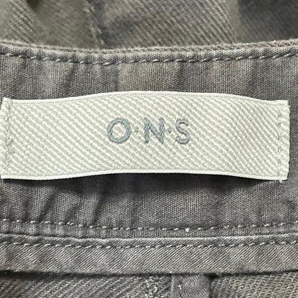 ONS Women's Black Washed High Waisted Straight Leg Denim Jeans Size 29x30