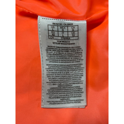 Guess Women's Coral Quilted Long Sleeve Full Zip Moto Biker Coat Jacket Size L