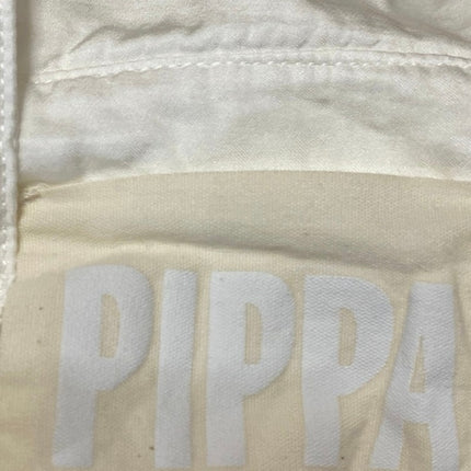 Pippa Women's White Silky Long Sleeve Button DownCollar Shirt Blouse Top Size XS